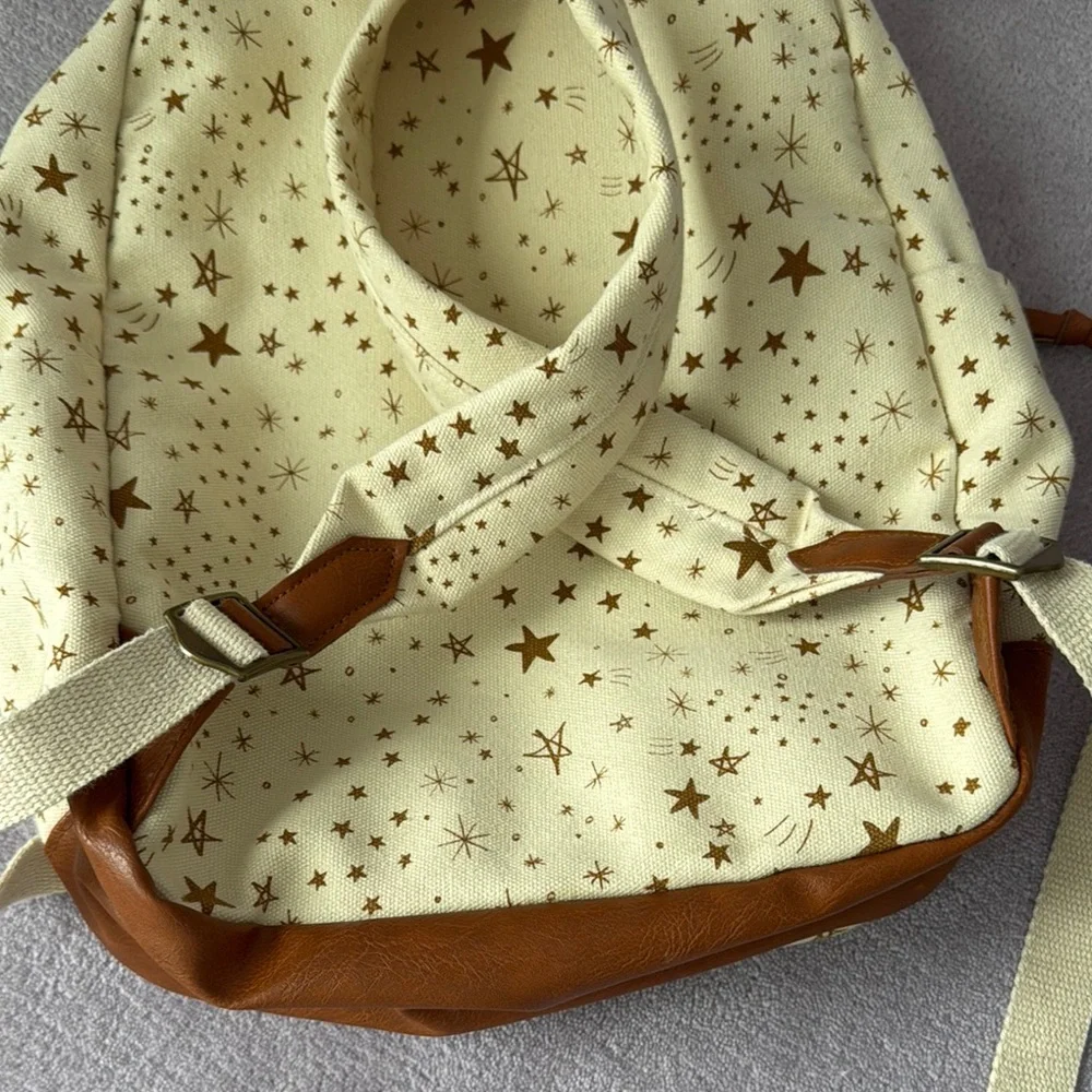 Rylee + Cru Starry Cream Backpack